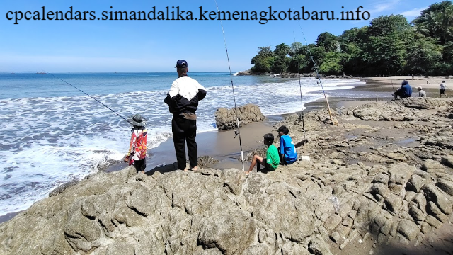 Pantai Cikepuh Spot Liburan Sambil Memancing di Jawa Barat